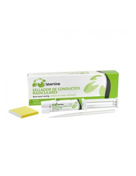 Sellador Conductos Radiculares, Cemento, Jeringa 16g Starline