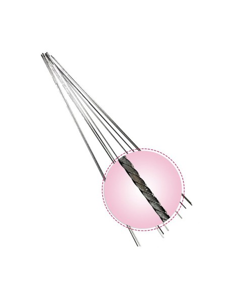 Alambre de Retención Pasivo 6 Hilos Tubo 10 unidades