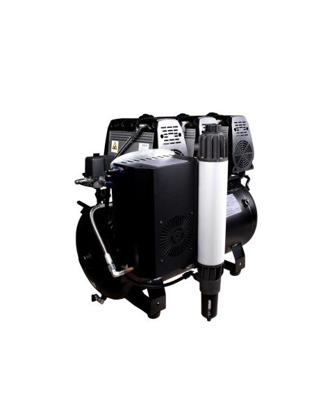 Compresor de Aire 60 Litros hasta 3  Equipos Dentales Bader