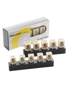 Brilliant Crios LT 14 Cerec Bloque Composite, Reposición 5 unidades Coltène