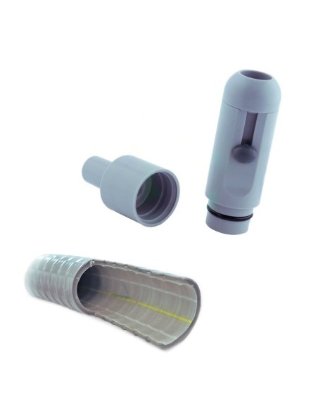 Boquilla de Aspiración con Manguera de PVC Flexible Premium Ø17 2 metros