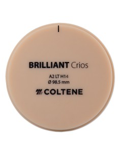 Brilliant Crios LT  H14 Cad Cerec Disco Composite Ø98,5 mm 1 unidad Coltène 2