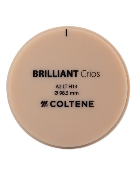 Brilliant Crios LT  H14 Cad Cerec Disco Composite Ø98,5 mm 1 unidad Coltène