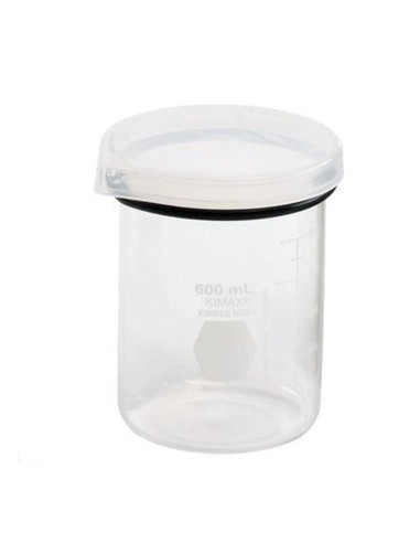 Vaso Cristal con Tapa para Ultrasonidos Biosonic 600ml Whaledent