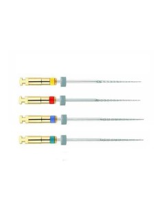 Limas Ni-Ti Hero Shaper Conicidad 4% 25 mm Conformado 6 uds MicroMega Coltène