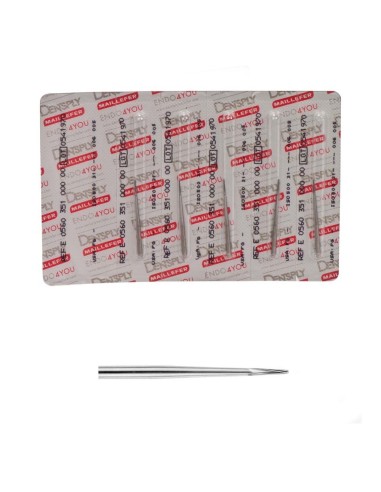 Fresa FG Aryane Z Carburo Cónica E0560 27mm Ø0,5mm 5 uds Maillefer