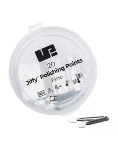 Punta Pulidora Composite, Fino,  Jiffy Original Reposición 20 unidades Ultradent