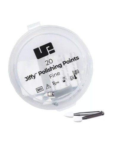 Punta Pulidora Composite, Fino,  Jiffy Original Reposición 20 unidades Ultradent