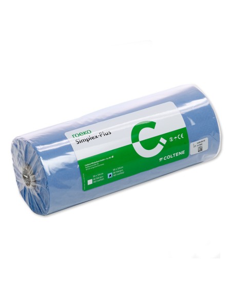 Baberos Precortados PG20 Celulosa Simplex Plus Rollo 80 piezas Roeko Coltène
