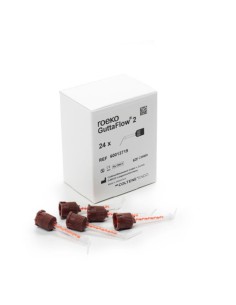 GuttaFlow 2 Puntas de Mezcla 4:1 Reposición 24 unidades Roeko