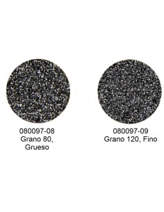 Disco Lija Grano Fino o Grueso para Recortadora Serantes, Reposición 5 uds Mestra