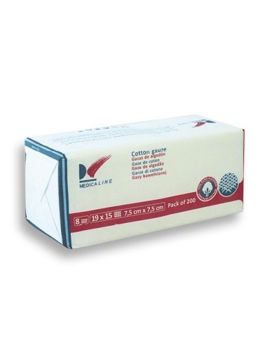 Gasas de Algodón Puro 200u.