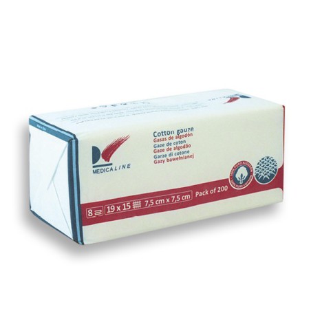 Gasas de Algodón Puro 200u.