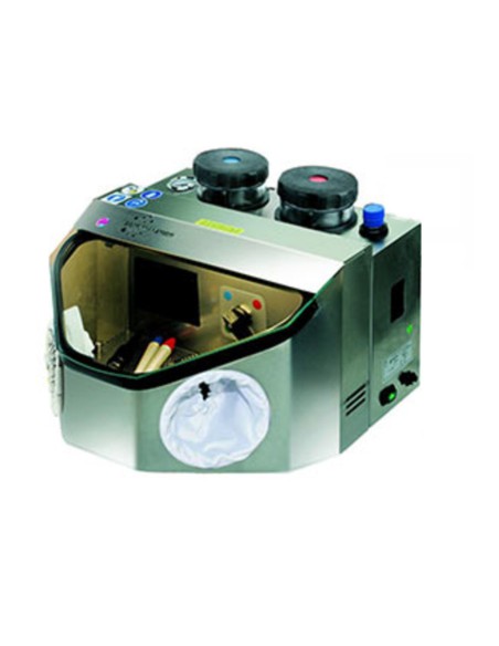 Chorreadora de Arena Constellation III Painted con LED, Pistola de Soplado y 2 Vasos Mestra