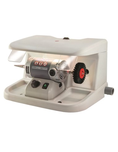 Mini Box Pulidora Gorbea, Luz LED y Conexión a Aspiración 7.000rpm 1300W Mestra