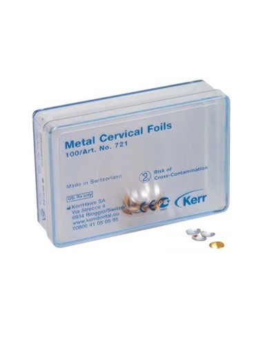 Matrices Cervicales Metálicas Adaptables Reposición 100 uds Kerr Hawe