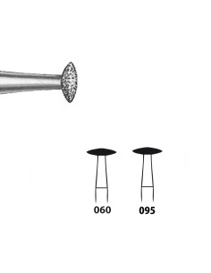 Fresa Diamante 825.104 Lenteja Pieza de Mano Laboratorio 1 unidad Komet