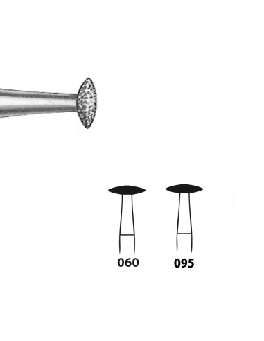 Fresa Diamante 825.104 Lenteja Pieza de Mano Laboratorio 1 unidad Komet