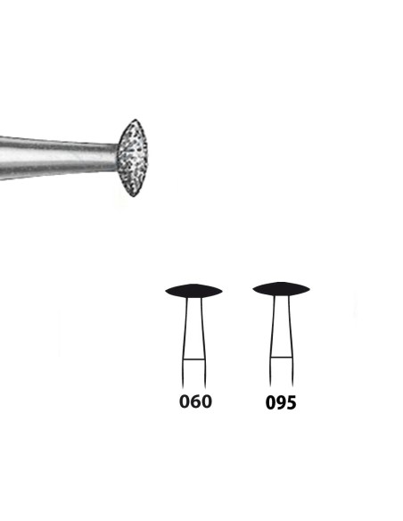 Fresa Diamante 825.104 Lenteja Pieza de Mano Laboratorio 1 unidad Komet