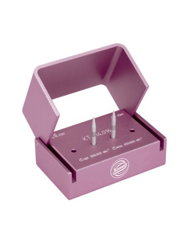 Fresas Quirúrgicas CeraTip 2 unidades + Fresero Aluminio Komet