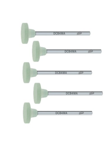 Abrasivo Diamante DCB4MA.104.120 Rueda Grano Medio Laboratorio Komet 5 uds