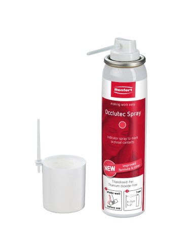 Occlutec Rojo Indicador Spray de Oclusión 75ml Renfert