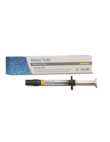 Venus Pure Diamond Flow Composite Universal Fluido Reposición Jeringa 1,8g Kulzer