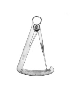 Iwanson Calibrador Decimal para Cera, 10 cm Laboratorio Carl Martin