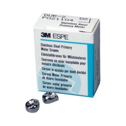 Coronas de Acero Inoxidable Ni-Chro de Dentición Primaria 5u.