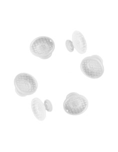 Botón Lingual Cerámico de Cementado Directo, Base Universal, Bolsa 10u Medicaline