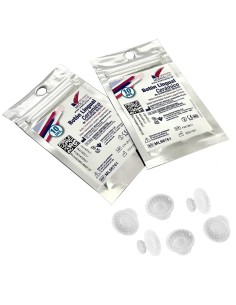 Botón Lingual Cerámico de Cementado Directo, Base Universal, Bolsa 10u Medicaline 2