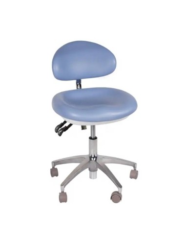 Taburete Clínica Dental Flex Stool con Respaldo Bader