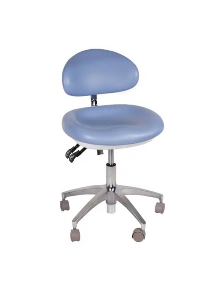 Taburete Clínica Dental Flex Stool con Respaldo Bader