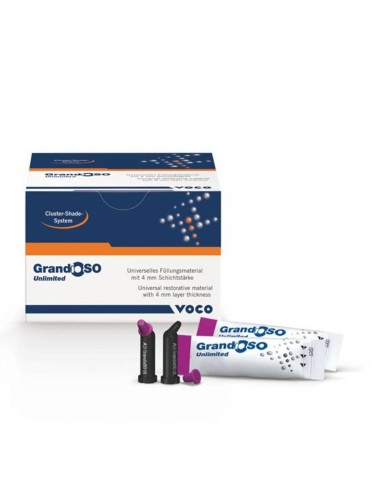 GrandioSO Unlimited Composite Universal de 4 mm Kit Cáps 75x0,3g VOCO