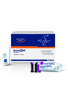 GrandioSO Unlimited Composite Universal de 4 mm Trial Pack 10 Caps 0,3g + Futurabond U SingleDose VOCO