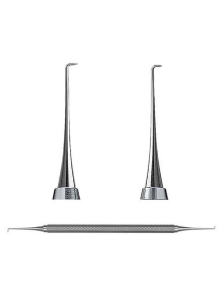 Raspador Morse, Doble Hoz, Mango Octogonal Hu-Friedy