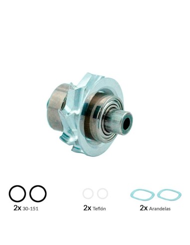 Rotor rm Compatible con Turbinas Sirona T2 Boost y T3 Boost