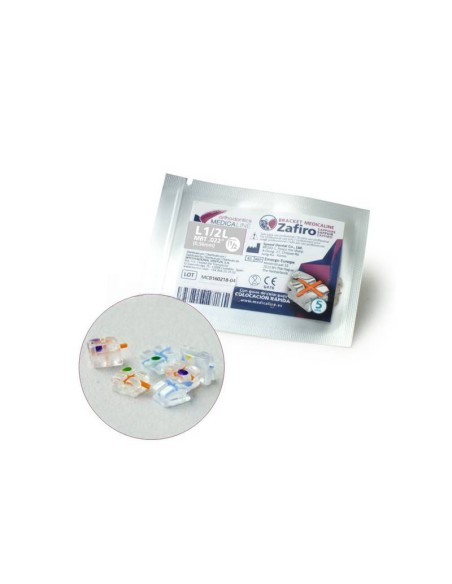 Bracket ML Zafiro MBT .022 Reposición 5u