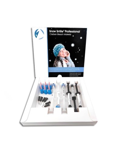 Snow Smile Professional Peróxido de Hidrógeno al 38% Blanqueamiento Clínica 3 jeringas 2,5ml Clarben