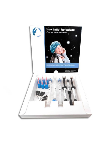 Snow Smile Professional Peróxido de Hidrógeno al 38% Blanqueamiento Clínica 3 jeringas 2,5ml Clarben