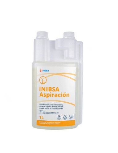 Inibsa Aspiración Desinfectante y Limpiador Concentrado Botella 1L
