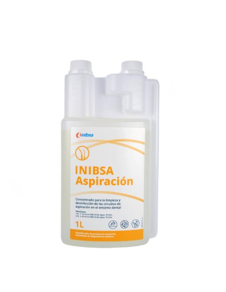 Inibsa Aspiración Desinfectante y Limpiador Concentrado Botella 1L