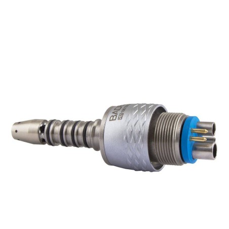 Acople Compatible con Sirona con Luz LED Autogenerada, Conexión Midwest 6 Bader