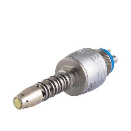 Acople Compatible con Sirona con Luz LED Autogenerada, Conexión Midwest 6 Bader