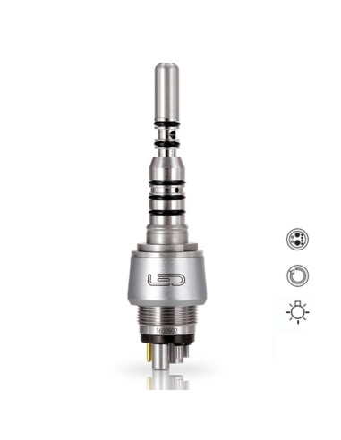 Acoplamiento LK LED Multiflex, 4 orificios, sin Regulación Bien Air