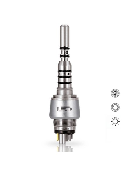 Acoplamiento LK LED Multiflex, 4 orificios, sin Regulación Bien Air