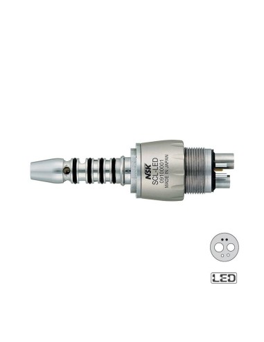 Acoplamiento SCL-LED Para Sirona Quick Coupling, Midwest 6, Titanio NSK