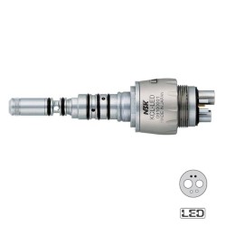 Acoplamiento NSK KCL-LED para KaVo MultiFlex Lux, Conexión Midwest 6