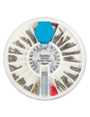 Kit Sdo. Tornillo Titanio Dentatus TST 120 Unidades