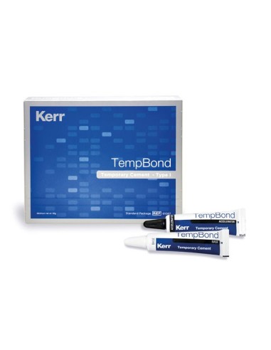 Cemento Temp bond temporal Sin Modificador 50 + 15gr de Kerr